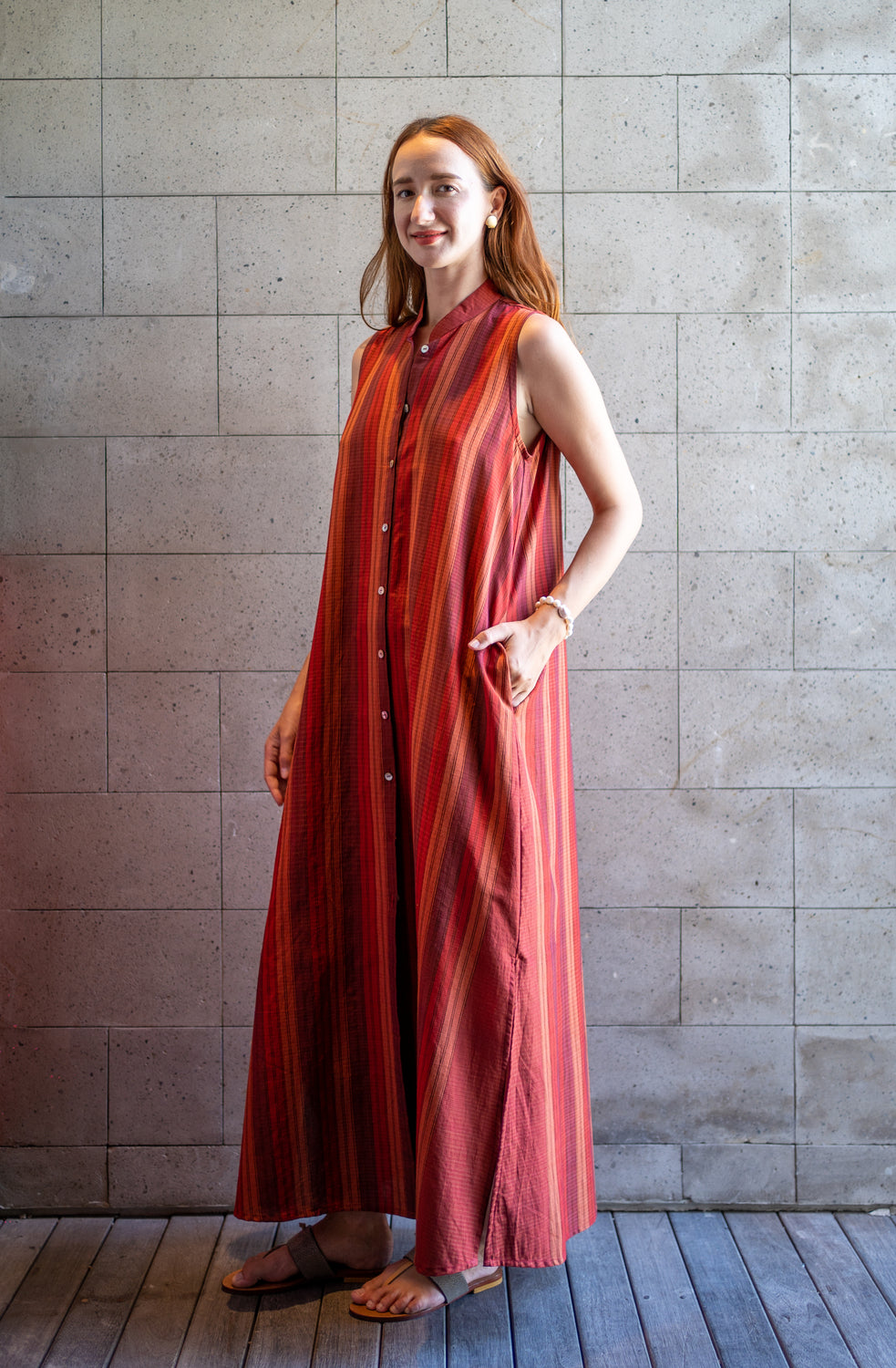 Malabar Cover Up - Handwoven