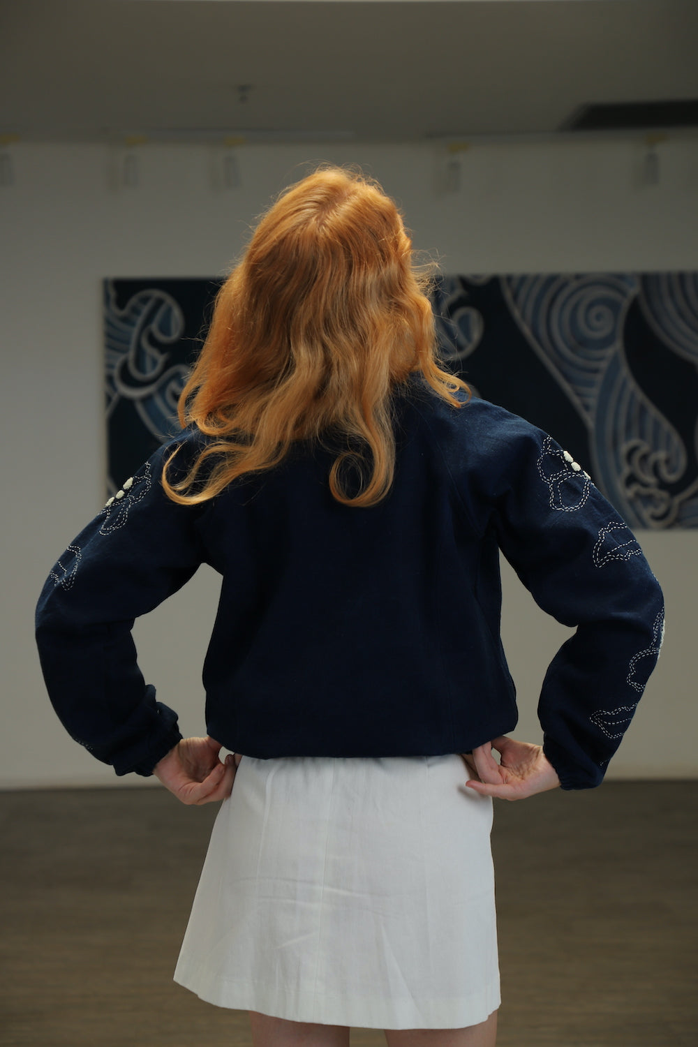 Solo Bomber Jacket Hand Embrodered