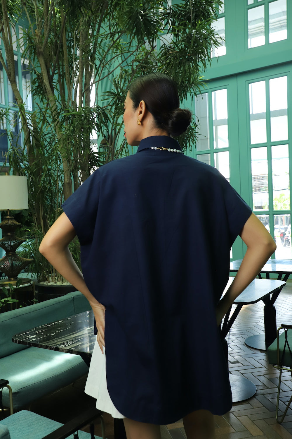 Zahra Shirt Indigo