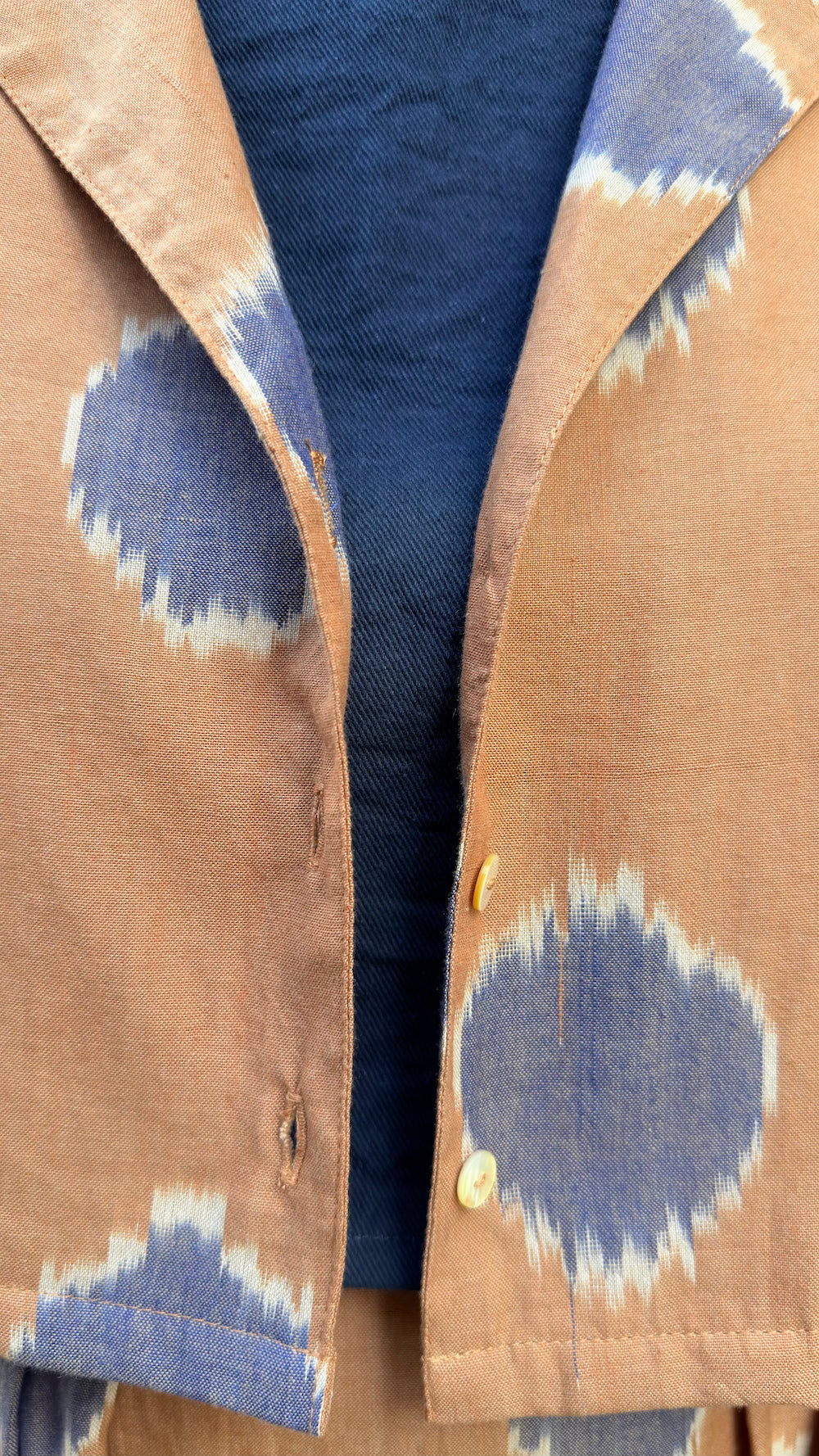 Mini Jacket - Double Ikat Dots