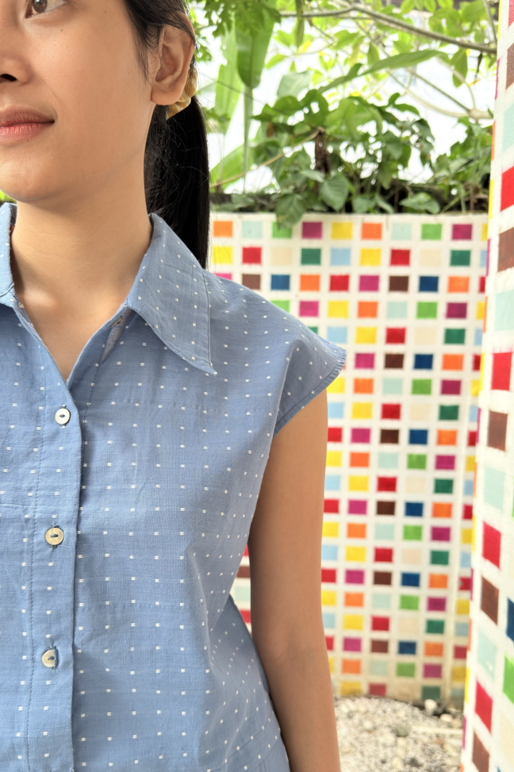 Kala Top - Handwoven Titik