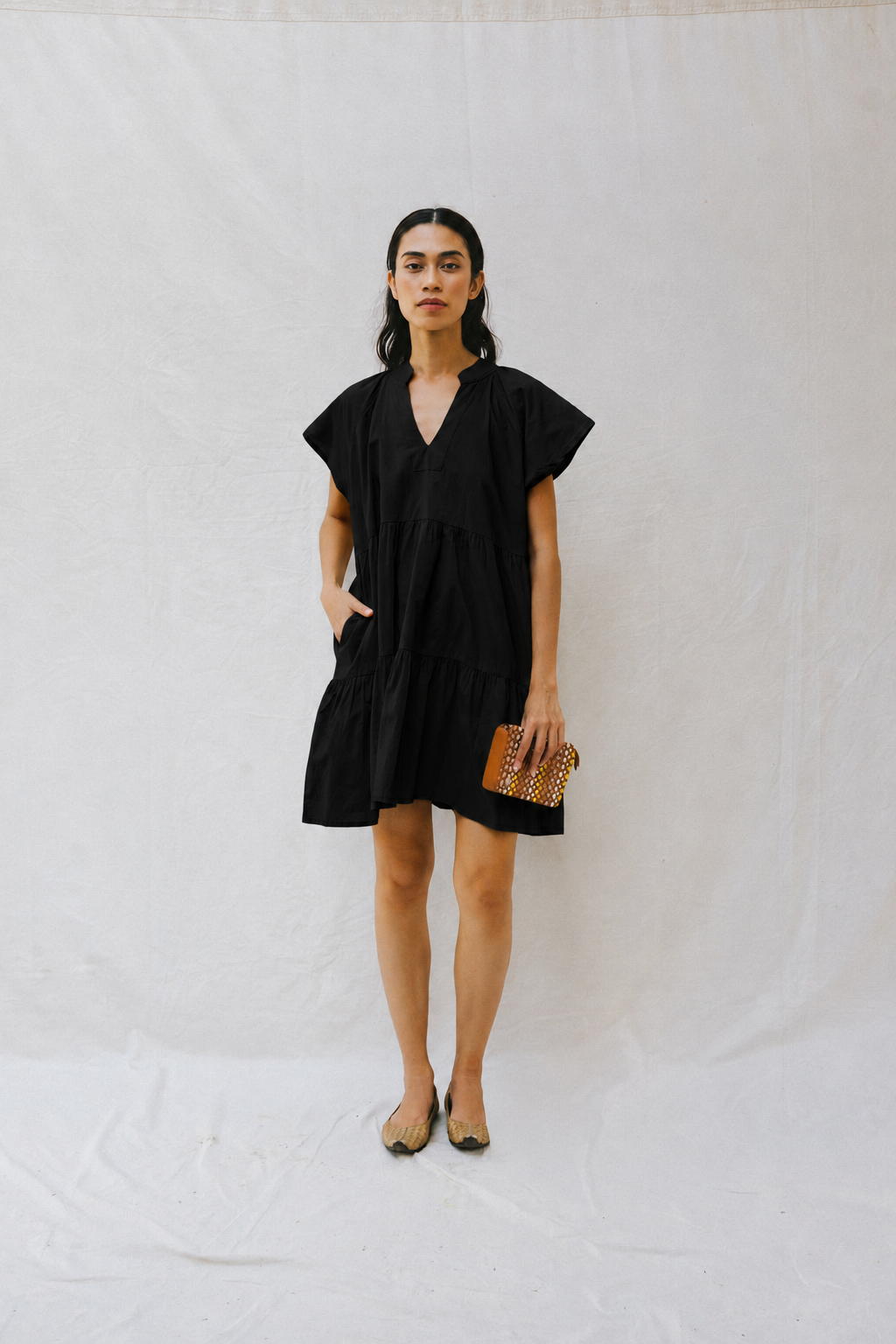 Momo short-dress kaftan - Woven Stories