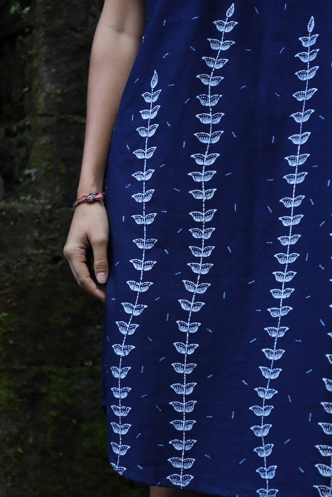 The Bombay Tunic - Hand Painted Batik Tulis