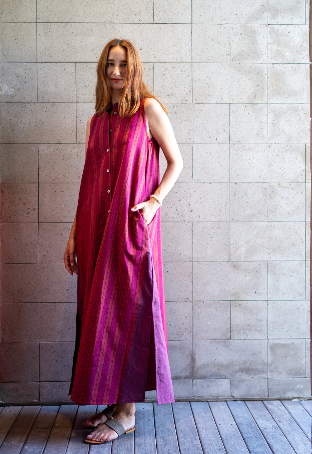 Malabar Cover Up - Handwoven