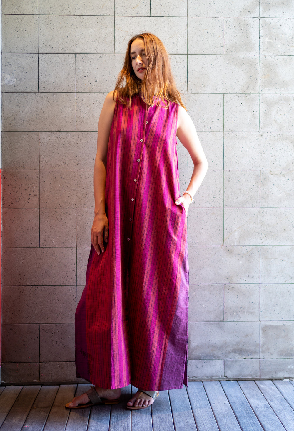 Malabar Cover Up - Handwoven