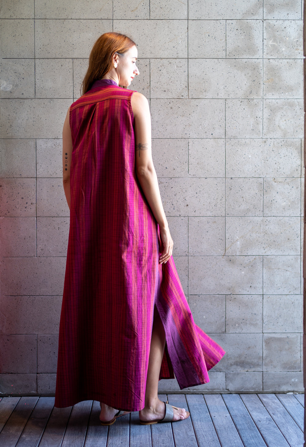 Malabar Cover Up - Handwoven