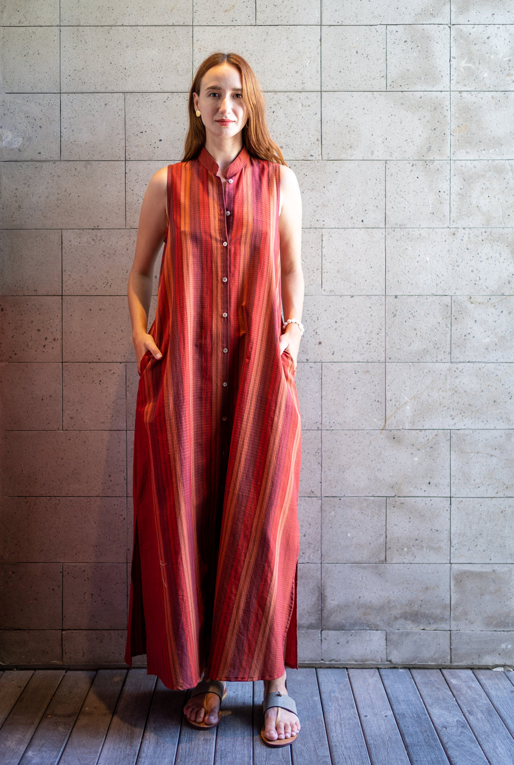 Malabar Cover Up - Handwoven