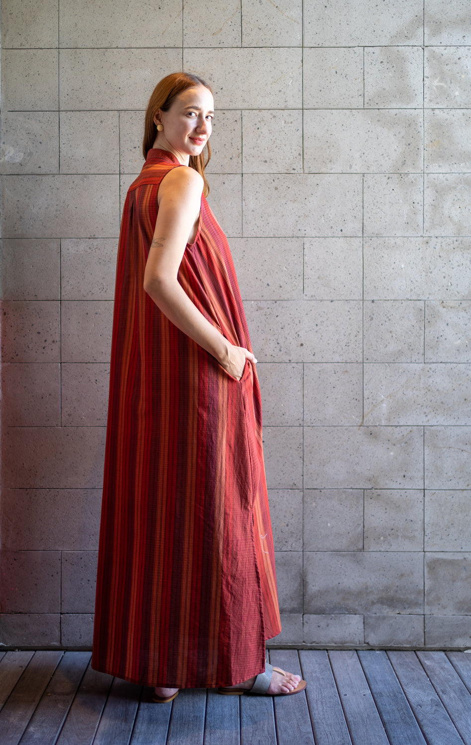Malabar Cover Up - Handwoven