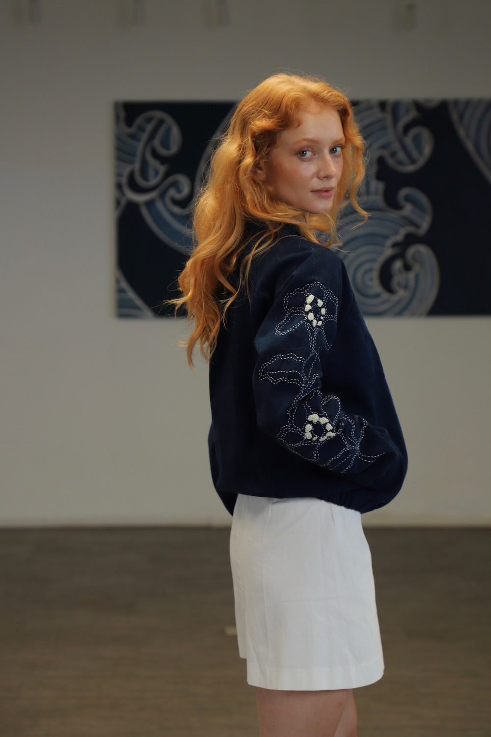 Solo Bomber Jacket Hand Embrodered