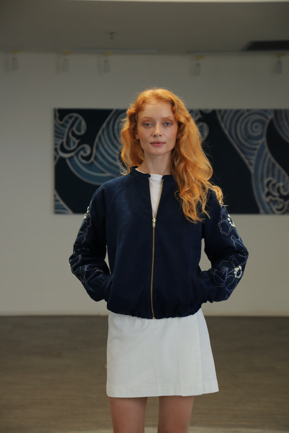Solo Bomber Jacket Hand Embrodered