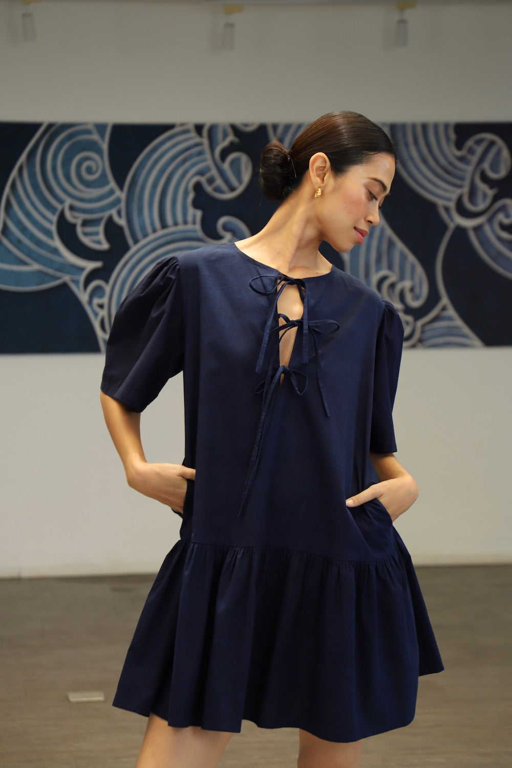 Seoul Dress Indigo