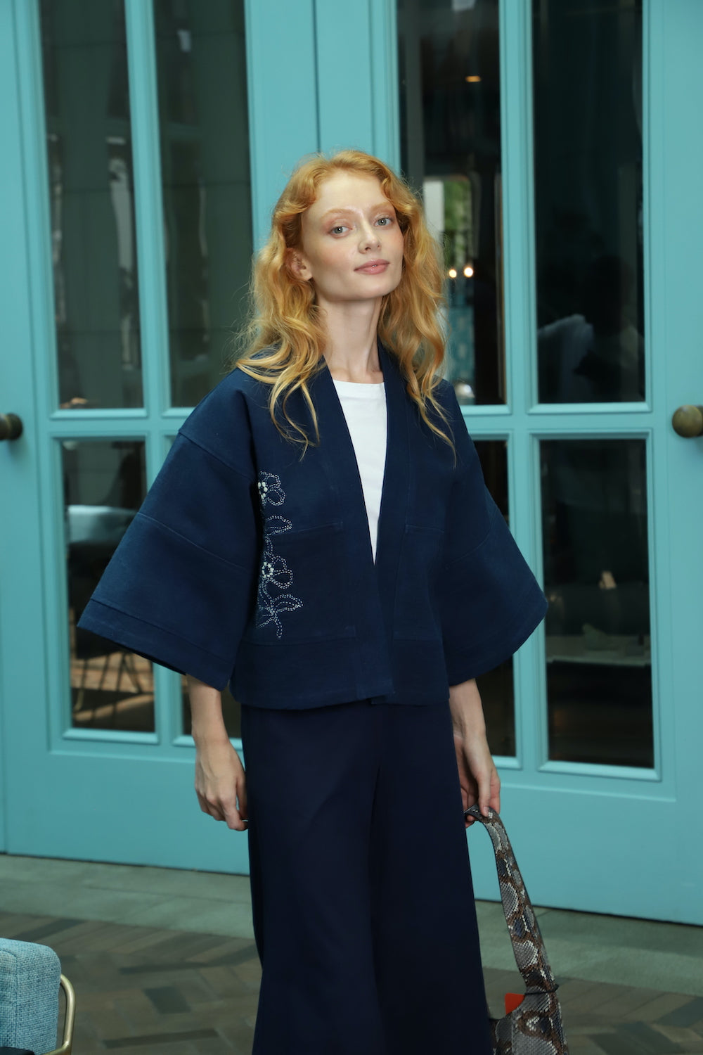 Solo Kimono Hand Embrodered
