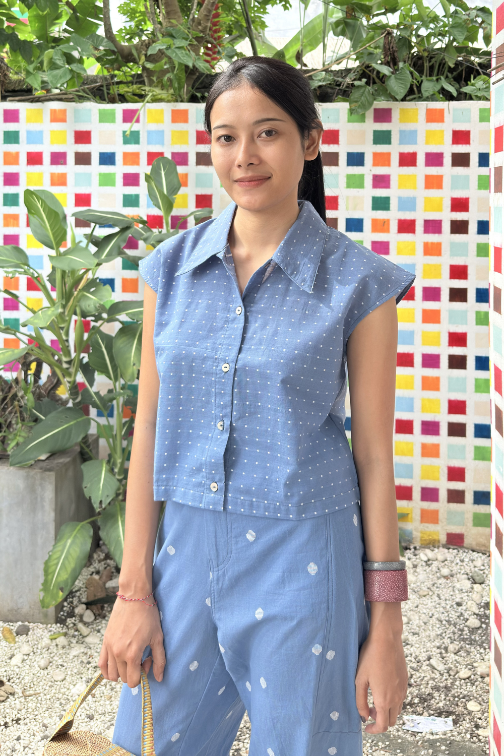 Kala Top - Handwoven Titik