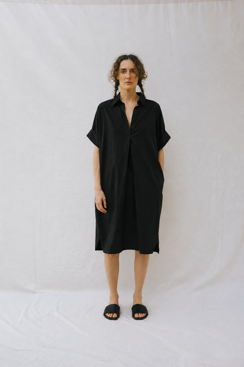 Oasis Shirt-dress kaftan - Woven Stories