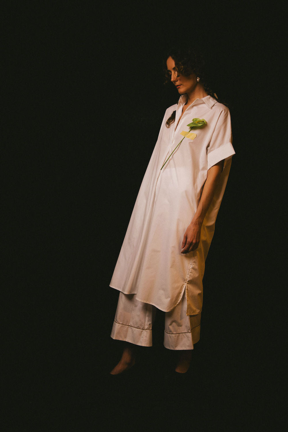Oasis Shirt-dress kaftan - Woven Stories