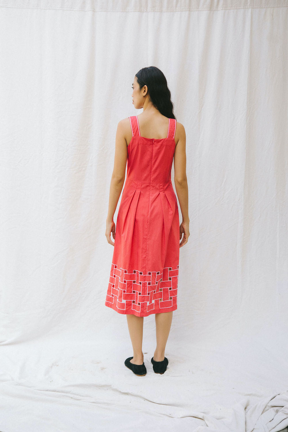 Nina midi Dress - Woven Stories