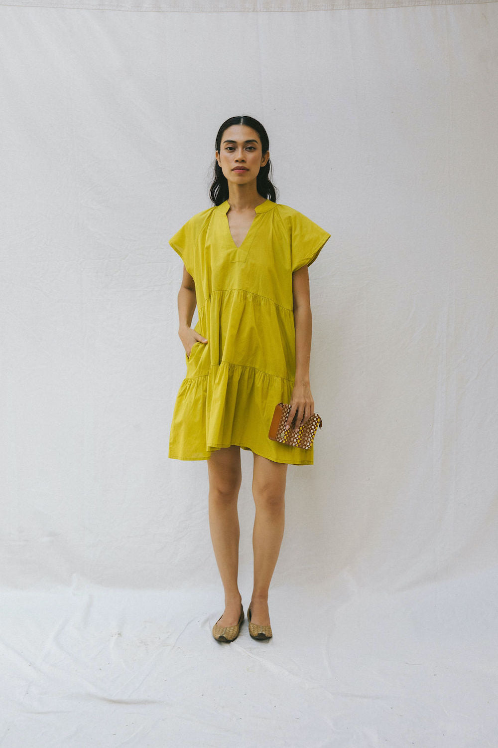 Momo short-dress kaftan - Woven Stories