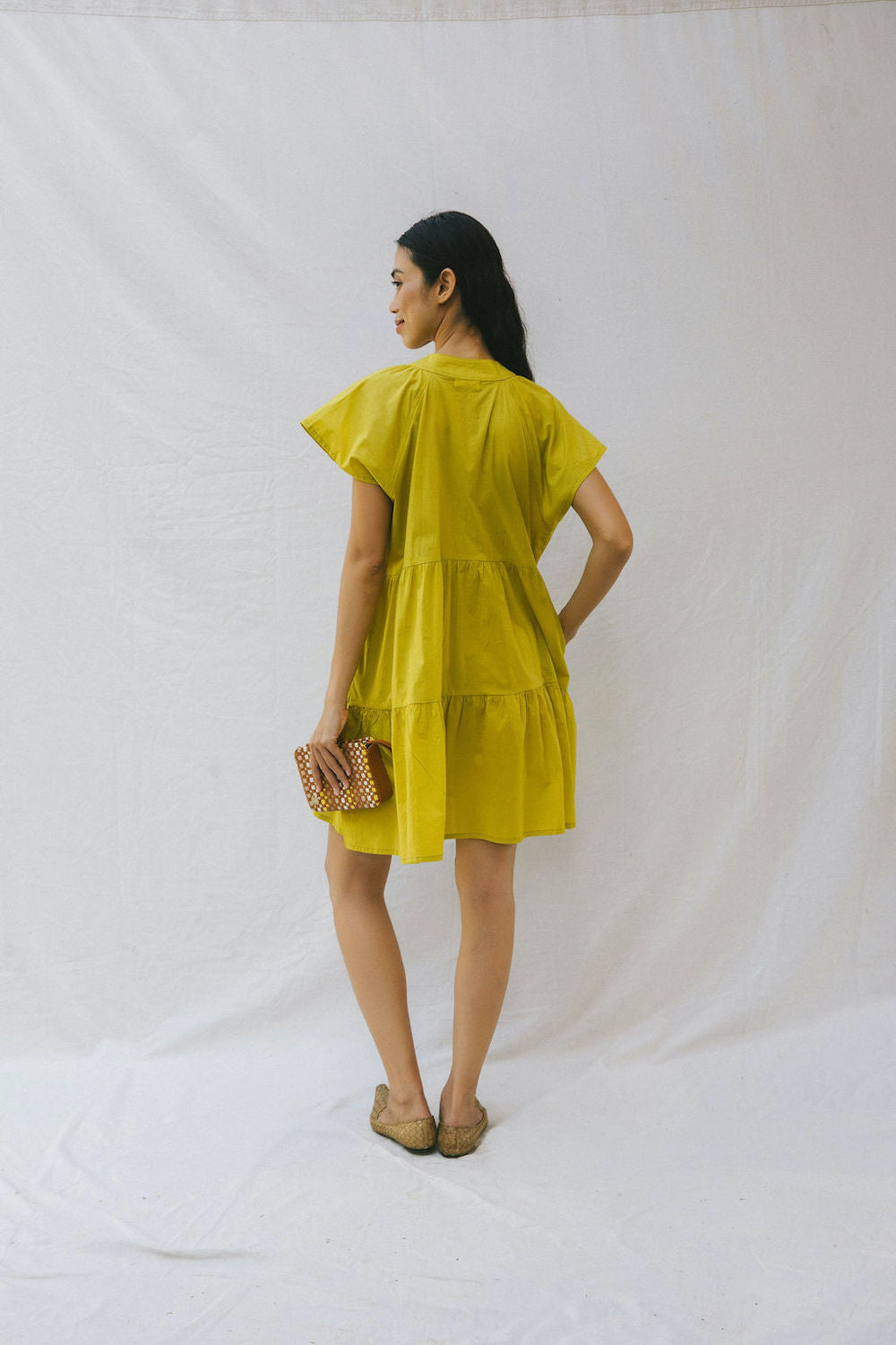 Momo short-dress kaftan - Woven Stories