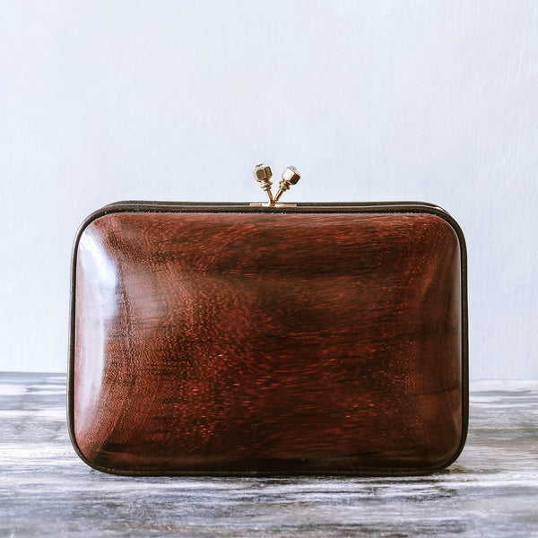 Mawar Midi Bag - Handmade with Rose Wood