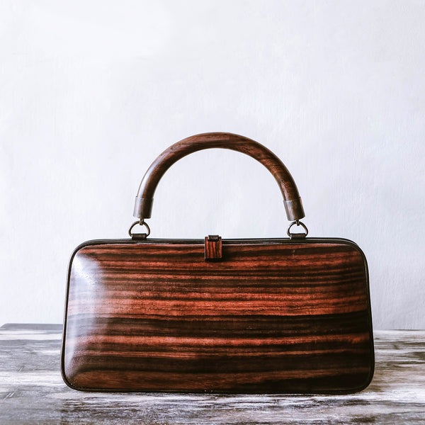 Mawar Baguette Bag - Handmade with Rose Wood