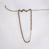 Mawar beaded Necklace - Handmade with Rose Wood