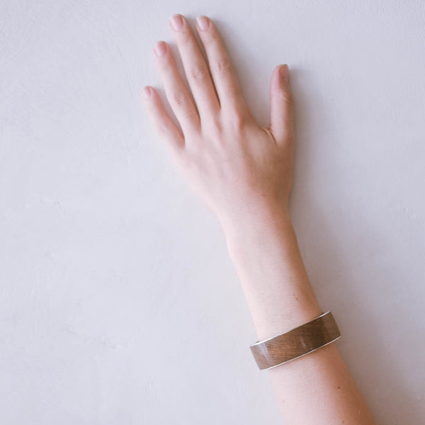 Jati Bangle - Handmade with Teak Wood
